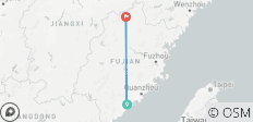  Fujian Explore 7 Days: Xiamen, Tulou, and Mt Wuyi - 3 destinations 