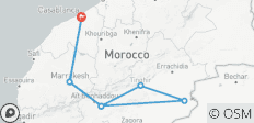  Gran Circuito al Sur de Marruecos - 8 destinos 