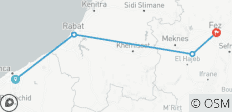  Imperial Cities Tour from Casablanca - 4 destinations 