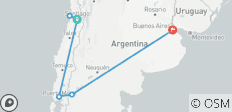  Chilean Patagonia &amp; Lake Crossing to Argentina - 6 destinations 
