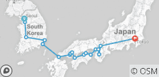  Classical Korea and Japan End Tokyo - 18 destinations 