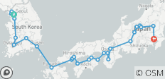 Les lumières du Japon et de la Corée (28 destinations)