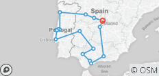  Portugal en Andalusië (meerdere landen) - 17 bestemmingen 