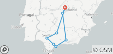  Madrid with Andalusia, Costa del Sol &amp; Toledo - 8 destinations 