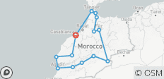  Grand tour du Maroc en 20 nuits - 14 destinations 