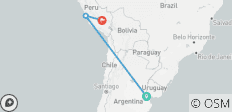  Circuit essentiel de 11 jours en Argentine et au Pérou - 8 destinations 