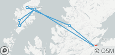  Circuito de 3 días a Lewis, Harris y las Hébridas exteriores en grupo pequeño desde Inverness - 8 destinos 