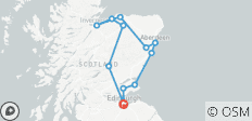  4-Day Scottish Castles Experience Small-Group Tour from Edinburgh - 12 destinations 