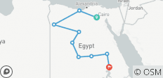  Egypt Luxury Honeymoon Vacation - 9 destinations 