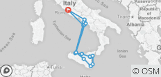  Schätze Süditaliens und Siziliens - kleine/private Gruppenreise - 16 Destinationen 