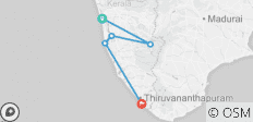  Kerala South India - 5 destinations 