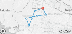  Klassiek Rajasthan, 12 dagen rondreis - 8 bestemmingen 