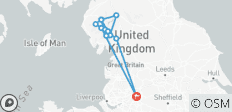  Lake District Entdeckungsreise ab Manchester - 3 Tage (Kleingruppenreise) - 14 Destinationen 