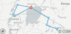  12 jours Gorilles, Grande Migration et Big Five - 9 destinations 