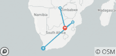  Südliches Afrika Entdeckungsreise - 5 Destinationen 