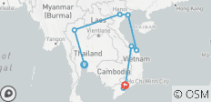  Lands of Smiles Thailand &amp; Vietnam in 16 Days - Private Tour - 9 destinations 