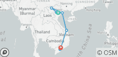  Das Beste aus Vietnam - 14 Tage - Hanoi / Halong-Bucht / Sapa / Hoi An / Ho Chi Minh - 8 Destinationen 