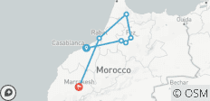  Luxuswunder von Marokko (geführte Rundreise) - 7 Destinationen 