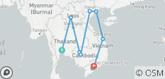  Un vistazo a Indochina en 19 días (Tailandia, Laos, Camboya, Vietnam) - 10 destinos 