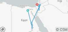  Epic Tour to Egypt, Jordan and Jerusalem Historical &amp; Religious Experience - 9 destinations 