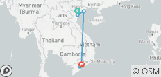  Einfach Vietnam in 7 Tagen von Realistic Asia - 6 Destinationen 