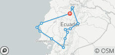  Discovering Ecuador by Bus - 14 destinations 
