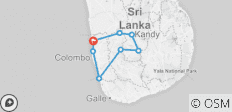  Unglaubliche Insel Sri Lanka - 8 Destinationen 