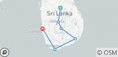  Erstaunliches Sri Lanka - 6 Destinationen 
