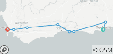  Addo - Garden Route - Le Cap avec chauffeur : 6 jours - 9 destinations 
