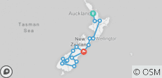  Aussicht Neuseeland (14 Tage) - 17 Destinationen 
