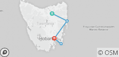  Hoogtepunten van de oostkust van Tassie (5 dagen) - 5 bestemmingen 