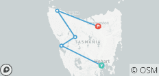  Ikonen der Wildnis Tasmaniens - 6 Tage - 5 Destinationen 