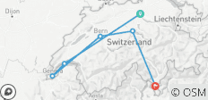  Swiss Escape (einschließlich Genf) - 6 Destinationen 