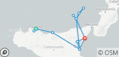  Sicile et îles Éoliennes - 9 jours/8 nuits - à partir de Palerme - 15 destinations 