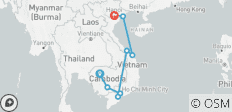  Authentic Cambodia and Vietnam In 14 Days - Siem Reap / Phnom Penh / Ho Chi Minh / Hue / Hoi An / Hanoi / Halong Bay - 8 destinations 