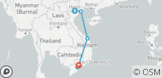  Amazing Vietnam Super Save Package - Hanoi / Halong Bay / Hoi An / Ho Chi Minh - 7 destinations 