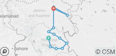  Indian &amp; Himalaya Motorradreise: Kinnaur, Spiti zu Ladakh - 11 Destinationen 