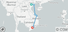  Xin Chao Vietnam in 11 dagen - Hanoi / Halong Bay / Hue / Hoi An / Ho Chi Minh - 7 bestemmingen 