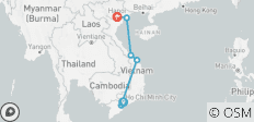  Überraschendes Vietnam in 10 Tagen - Ho Chi Minh / Hoi An / Hue / Hanoi / Halong Bay - 6 Destinationen 