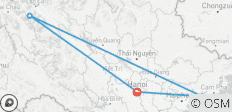  Hanoi - Sapa Hoogtepunten Pakketreis in 7 Dagen - 4 bestemmingen 