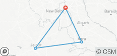  Goldenes Dreieck ab Delhi - 5 Tage - 4 Destinationen 