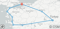  Anatolische Zivilisationen | 10 Tage - 13 Destinationen 
