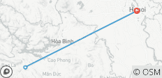  Aventura en Mai Chau 2 días 1 noche - 3 destinos 