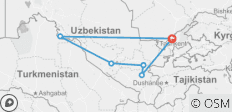 Antike Städte nach Usbekistan (Privatreise) - 6 Destinationen 
