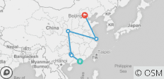  Höhepunkte von China: Hongkong, Yangshuo, Shanghai, Xian und Peking - 10 Tage - 6 Destinationen 