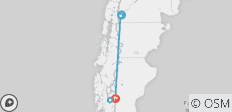  Bariloche &amp; Calafate or Viceversa - 5 days - 4 destinations 