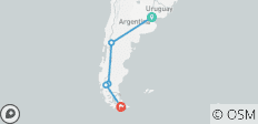  Argentina - Buenos Aires, Bariloche, Calafate &amp; Ushuaia or Viceversa - 9 days - 7 destinations 