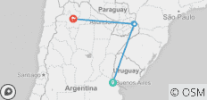  Argentinien: Buenos Aires, Iguazú &amp; Salta oder umgekehrt - 8 Tage - 6 Destinationen 