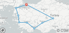  Turkije ontdekkingsreis - 11 dagen - 9 bestemmingen 