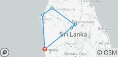  Sri Lanka Beach &amp; Safari - 8 Days - 7 destinations 